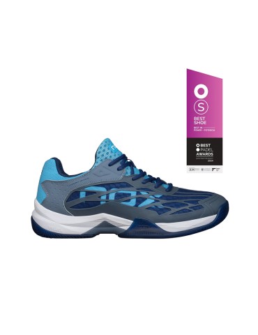 ZAPATILLAS DE PADEL NOX AT10 LUX PIEDRA / AZUL BONNIE