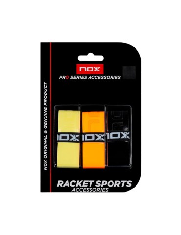 BLISTER 3 OVERGRIPS PRO NOX COLORES